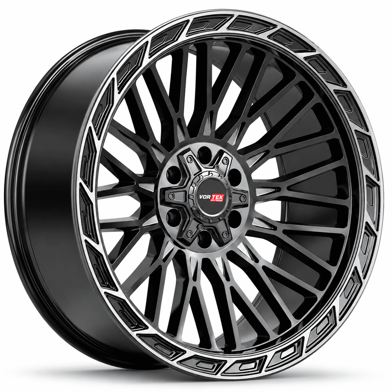 VORTEK VRP-502 (Black Diamond Cut / Dark Tint) wheel