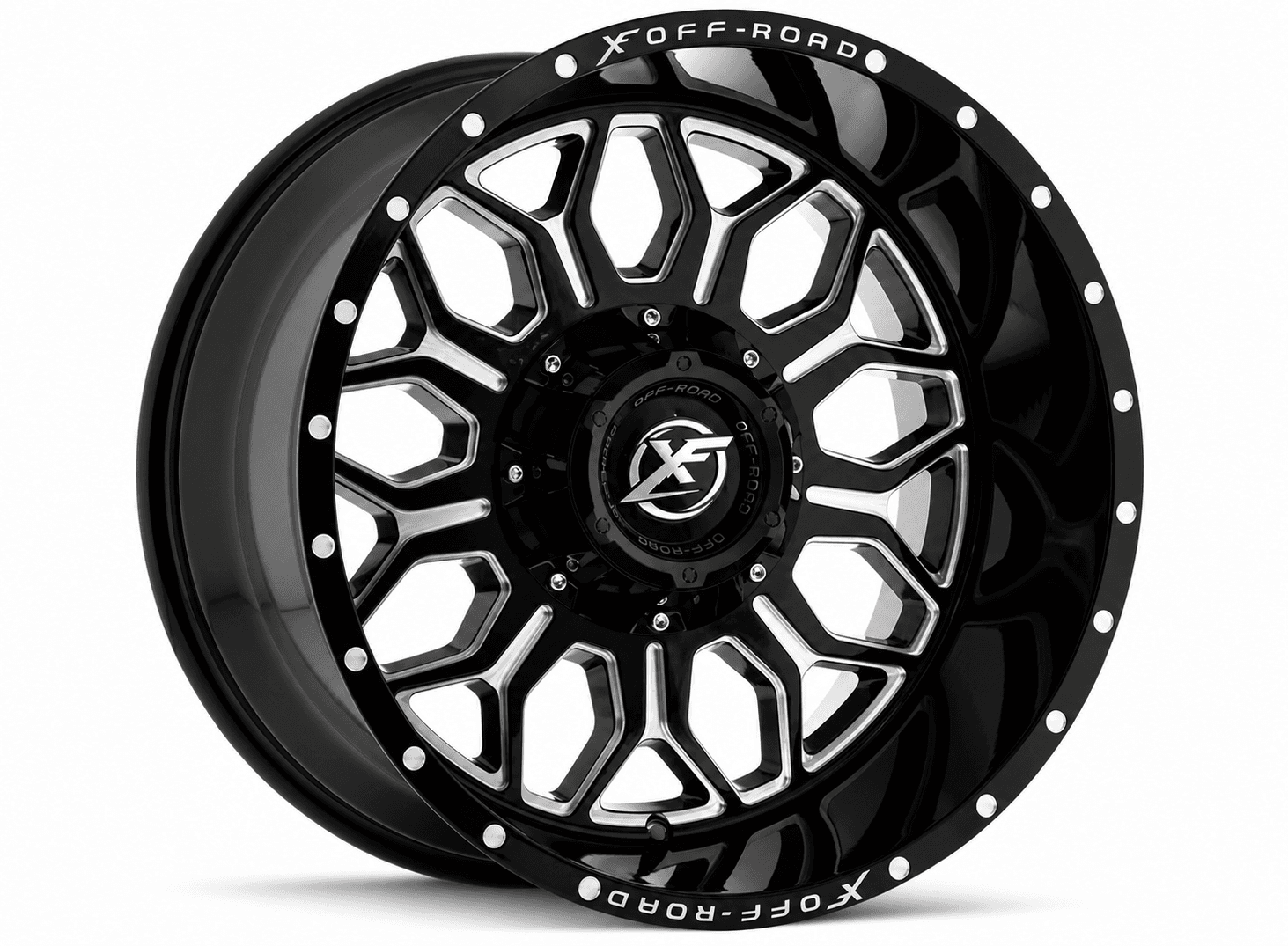XF Off-Road XF-227 (Gloss Black Milled) wheel